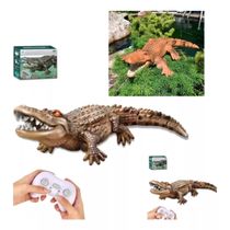 Barco Jacaré Controle Remoto Lancha 2 Em 1