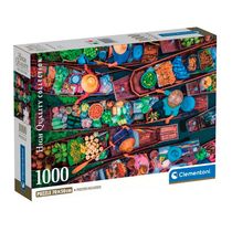 Puzzle 1000 Peças Mercado Flutuante - Clementoni 39932