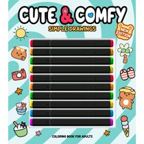 Cute & Comfy New Edition 03 - Livro de Colorir Adulto - Simple Drawings