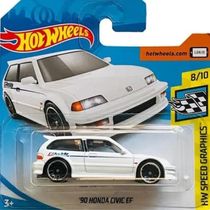 *Embalagem danificada* Hot Wheels Speed Graphics - ? Honda Civic EF