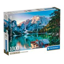 Puzzle 1000 Peças Lago Esmeralda - Itália - Clementoni 39934