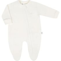 Macacão Longo Hug Com Zíper Branco