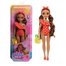 Boneca Barbie Teresa Praia - Barbie Dream Besties c/ Acessórios - Mattel