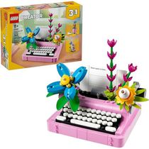 LEGO CREATOR - MAQUINA DE ESCREVER COM FLORES - 3 X 1