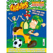 Livro Chaves Colorir Com Adesivos 02