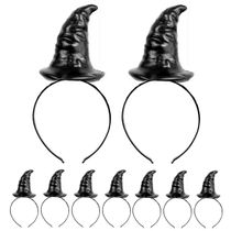 10 Tiaras Bruxinha Carnaval Festa Fantasia Dia das Bruxas Halloween Adulto e Infantil