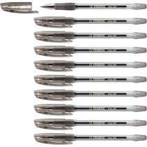 Caixa com 10 Canetas Stabilo Preta Bille 1.0mm