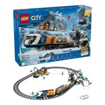 City Trem Expresso Ártico Dos Exploradores Lego 60470