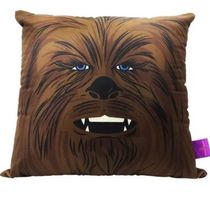 Almofada Fibra Veludo 40X40Cm Chewbacca Star Wars - Zona Criativa