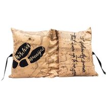 Almofada Formato Carta Laço - Harry Potter Marauders Map - Zona Criativa