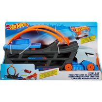Pista Hot Wheels City Caminhão Transportador de Acrobacias - Mattel GCK38