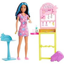 Boneca Barbie Family Skipper Perfuradora De Orelhas - Mattel HKD78