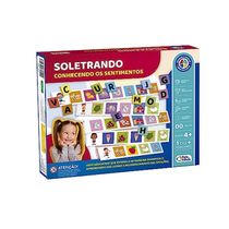 Brinquedo Pedagogico Soletrando - Sentimentos