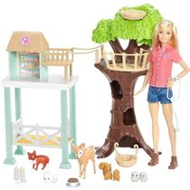 Barbie Profissoes Playset Resgate De Animais