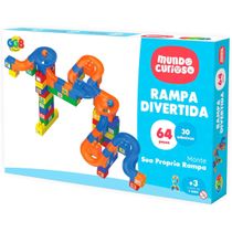 BLOCOS DE MONTAR  RAMPA DIVERTIDA  64 PCS - GGB