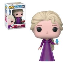 Figura Colecionável - Funko POP - Disney - Frozen 2 - Elsa Vestido Roxo - Edição Especial