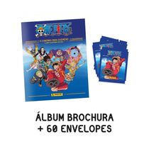 ONE PIECE ROAD TO - Álbum Capa Cartão + 60 Envelopes