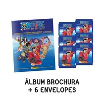 ONE PIECE ROAD TO - Álbum Capa Cartão + 06 Envelopes