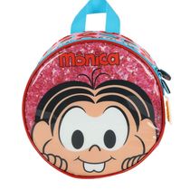 Lancheira Escolar Luxcel Turma da Mônica Patch Rosa