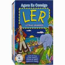 Box c/ 4 Livros Agora eu Consigo Ler - Todolivro -  AZUL
