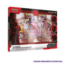 Box Pokémon Coleção Equipe Rocket Mewtwo Ex
