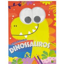 Livro Olhinhos Malucos - Todolivo -  DINOSSAURO