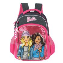 Mochila De Costas Infantil Barbie E Amiga Paete Luxcel