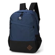 Mochila De Costas UP4YOU Azul Com Fundo Preto Luxcel