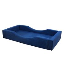Caminha Montessori em Suede Berço Nacional 1,50m x 80cm com Colchão