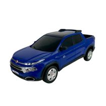 Carrinho Fiat Toro Controle Remoto Com Bateria Recarregável 1:18 Original CKS Toys
