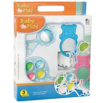 Chocalho + Mordedor para Bebês - Pica Pau