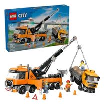 Lego 60467 City Caminhão De Reboque Pesado Com Guindaste – 793 peças