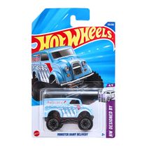Carro Hot Wheels Monster Dairy Delivery Azul 2025 Lote L HYX93 5/5