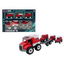 Mini Caminhões de Resgate - BBR Toys