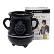 Caneca Formato 3D 350ml Caldeirão Poção Hogwarts Prata - Zona Criativa