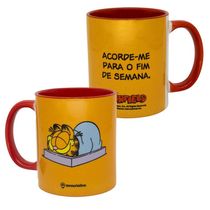 Caneca Pop 350ml Garfield Fim de Semana - Zona Criativa