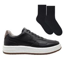 Kit Tênis Democrata Drake Pulse Masculino + Par de Meia