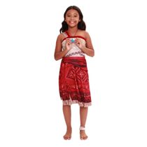 Fantasia Infantil Premium Moana 2 Original Disney Novabrink