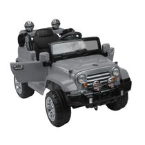 Jipe Elétrico Infantil Trilha 12V Cinza Bel