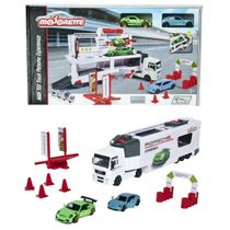 Caminhão Man TGX Porsche Experience + 2 Porsche - 1/64 - Majorette