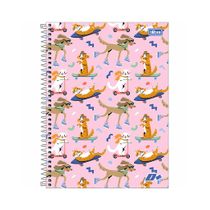 Caderno Espiral Capa Dura 10x1 - 200 Folhas - D+ Feminino - Tilibra