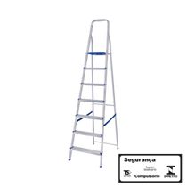 Escada Alumínio 7 Degraus