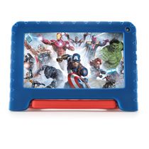 Tablet Infantil Avengers 4GB RAM + 64GB + Tela 7 pol + Case + Wi-fi + Android 13  + Quad Core Multi - NB417OUT [Reembalado] NB417OUT