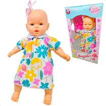 Boneca Nenezinho Branco - Vestido - Estrela