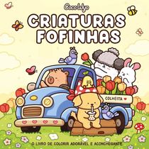CRIATURAS FOFINHAS - COZY CUTIES - LIVRO DE COLORIR COCO WYO - PITAYA