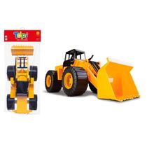 Brinquedo Infantil - Trator Escavadeira Tópi - Cardoso Toys