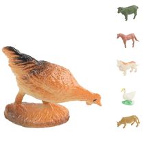Kit Miniaturas Vida Animal Fazenda 12 Peças - Ark Toys