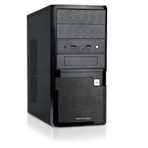 Gabinete 2 Baias Com Fonte 200W Preto Escovado Multi - GA145OUT [Reembalado] GA145OUT
