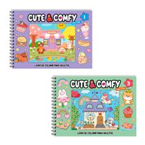 Combo Cute & Comfy Super Extra - Kit com 2 Livros - Capa Dura Holográfica