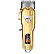 Maquina De Cortar Cabelo Sem Fio Turbo Profissional C027 Dourada